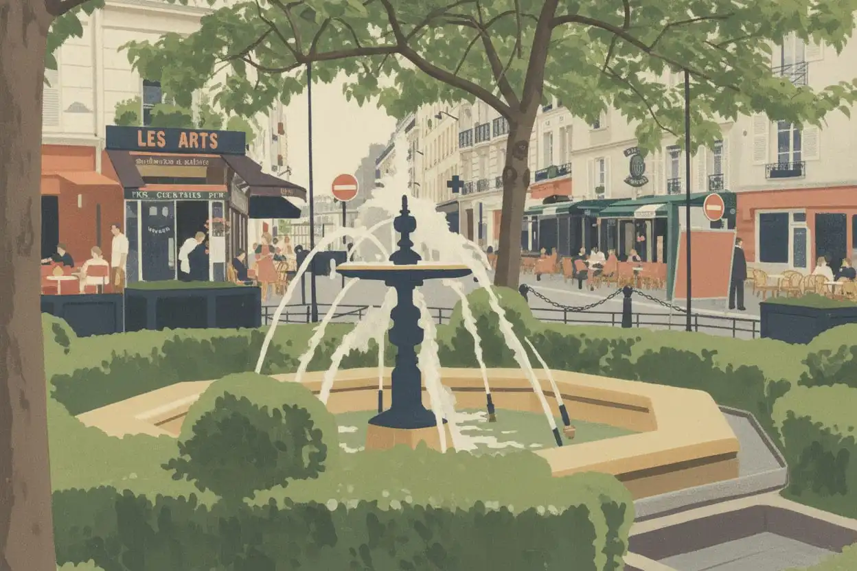Place de la Contrescarpe — Café des Amateurs