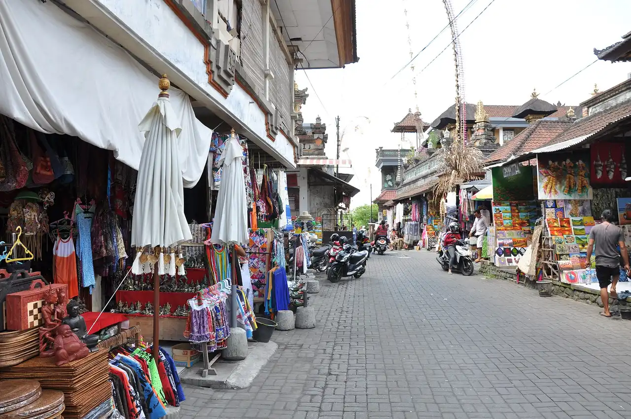 Mercado de arte de Ubud