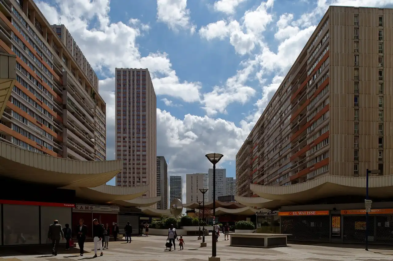 Dalle des Olympiades (Porte de Choisy)