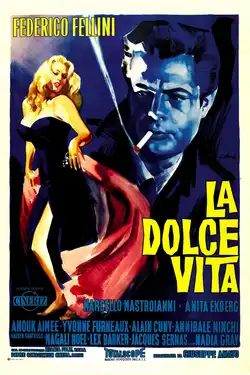 Cartel de La dolce vita