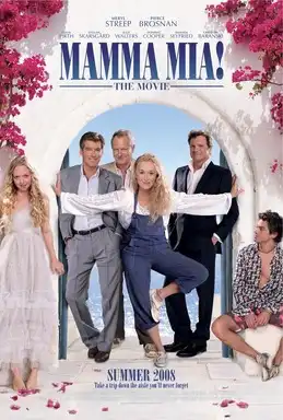 Cartel de Mamma Mia! La película