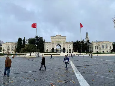Istanbul University gate, Beyazıt Square